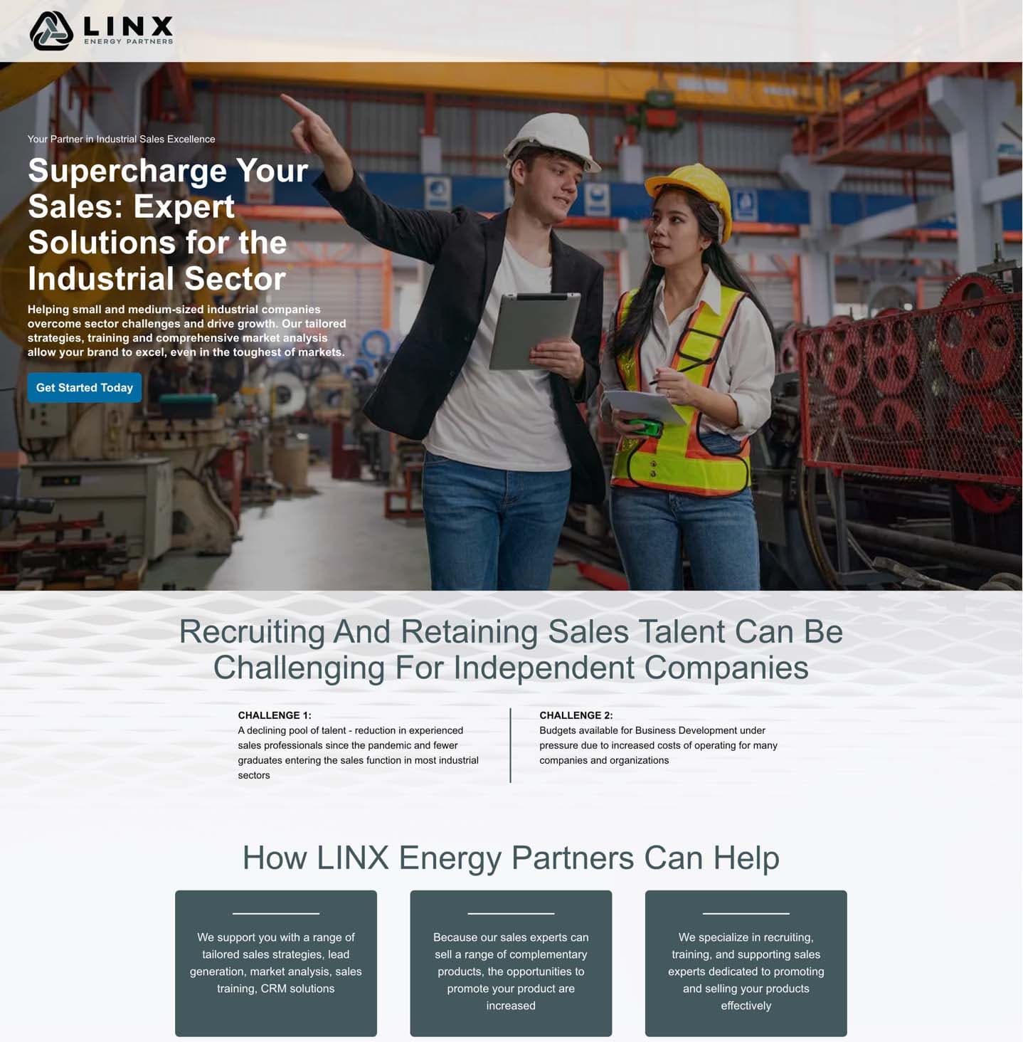 Linx Energy Partners — screenshot